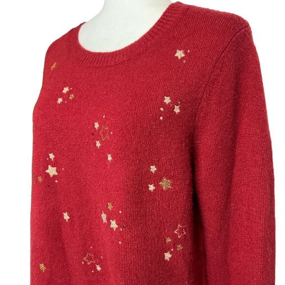 white Stuff Starlit Jumper Pullover Holiday Sweater - Picture 5 of 10